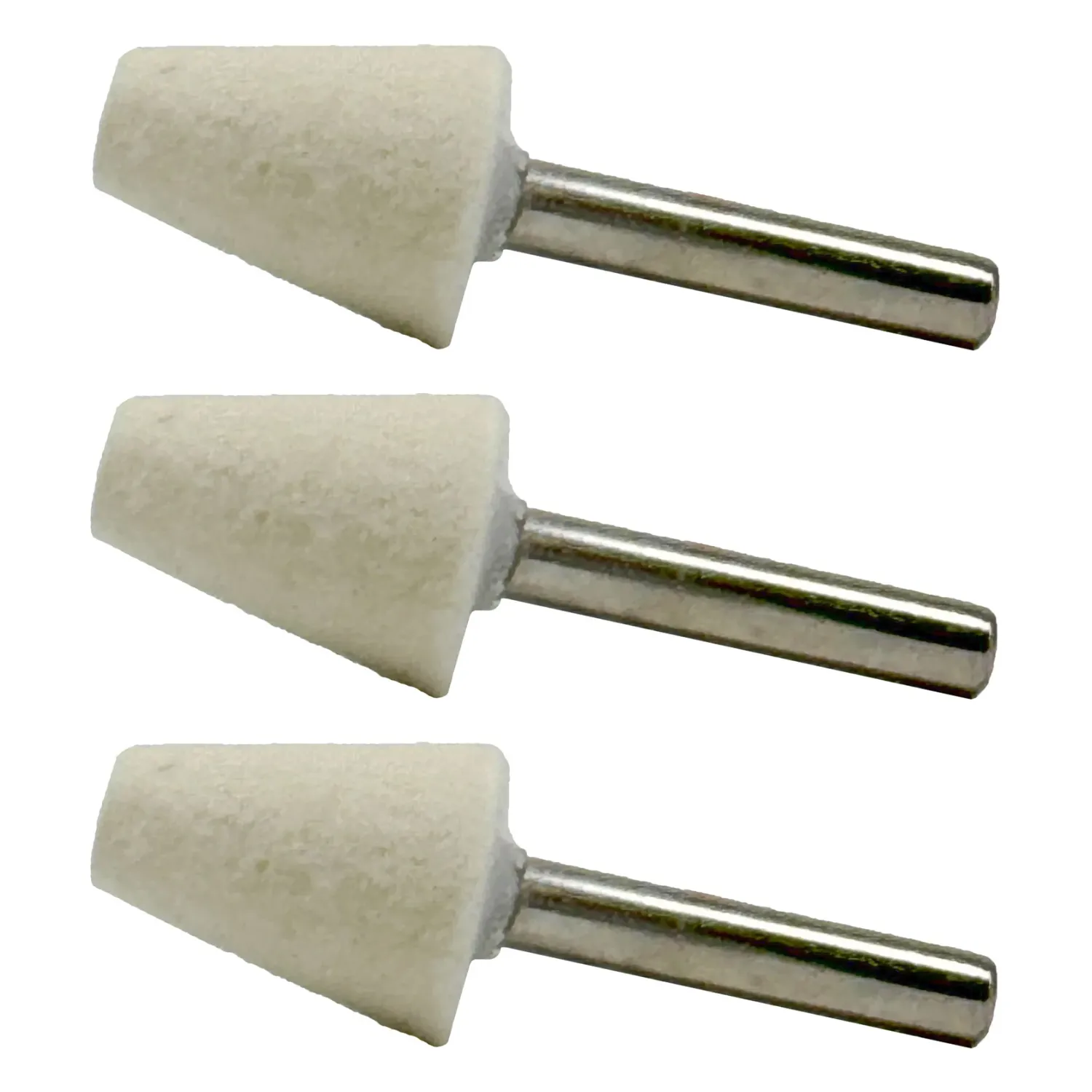 1/4" Felt Polishing Bobs: 12 Pack, Model: Tapred Roll