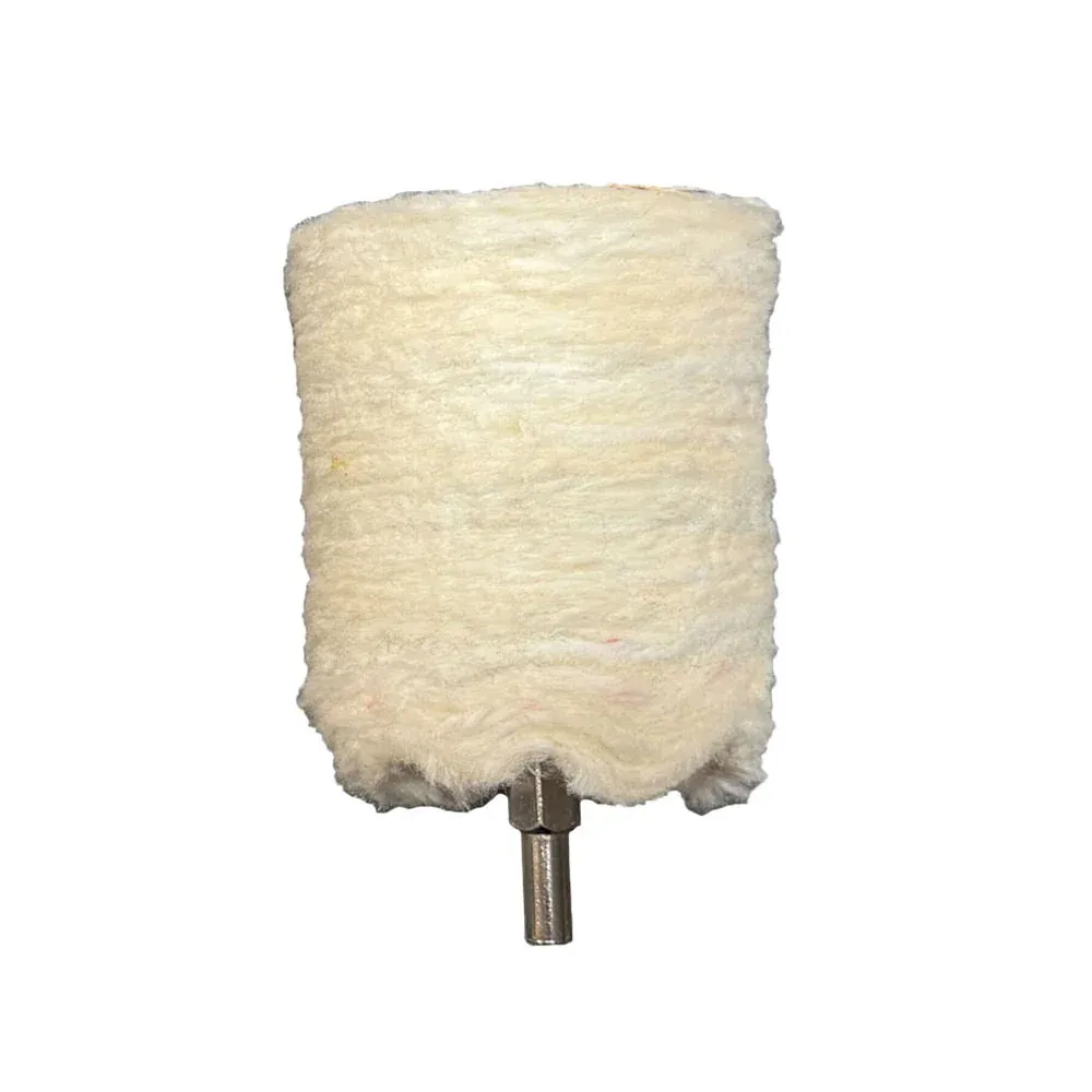 Barrel Polishing Pad, Color: White