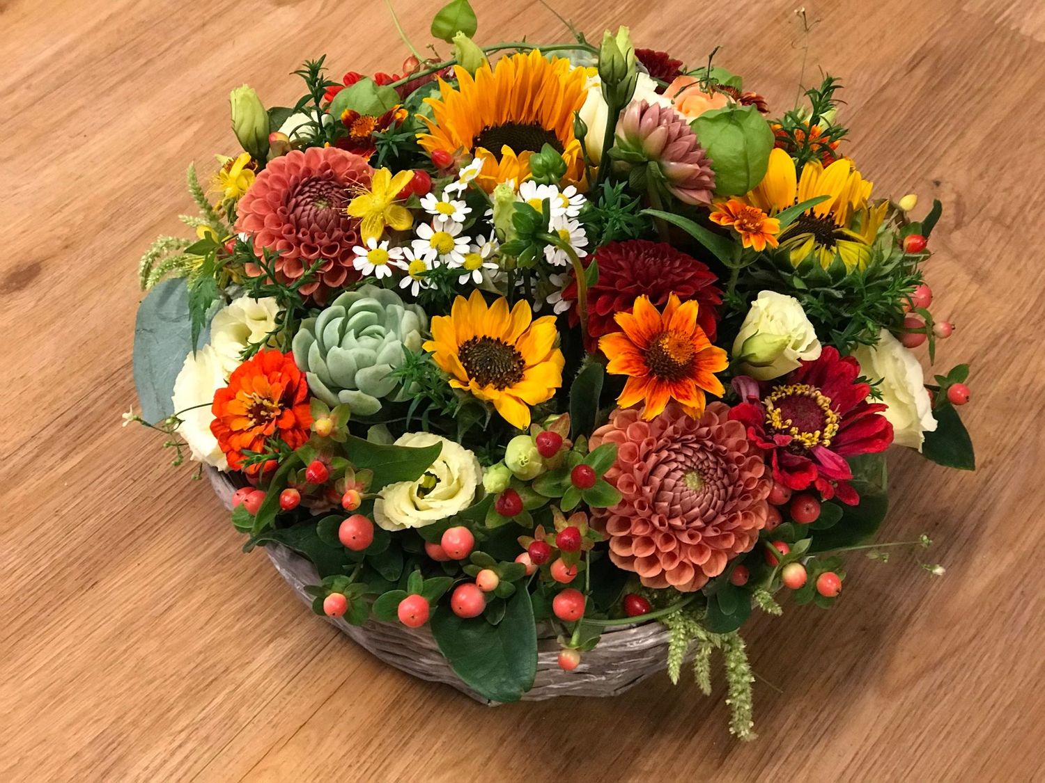 Blumengesteck extra gross