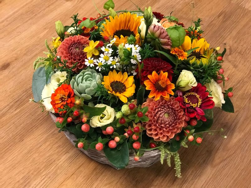 Blumengesteck extra gross
