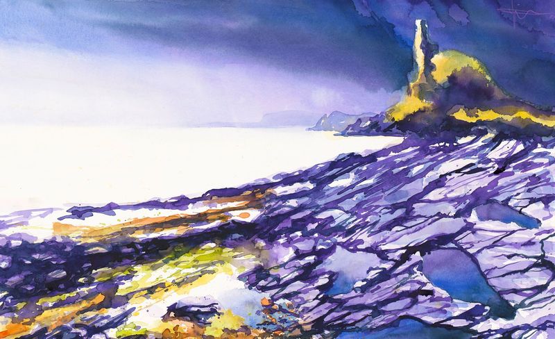 Dunyvaig Castle II
