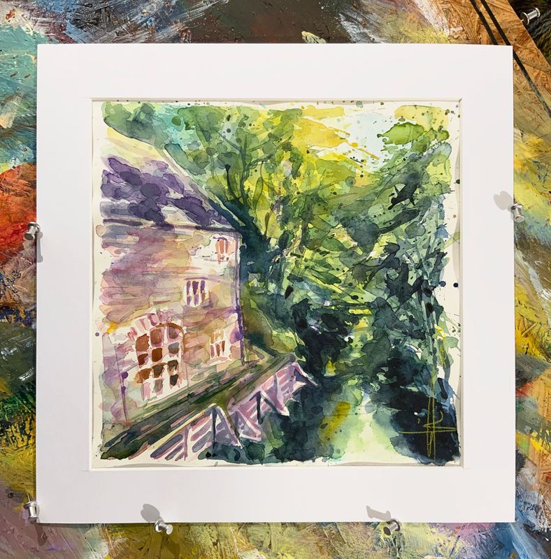 The Mill House and River Sorn