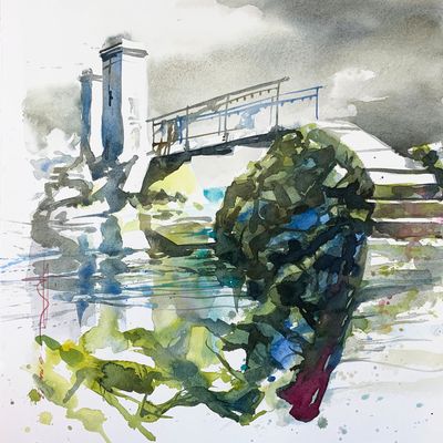 The Carraig Fhada Lighthouse