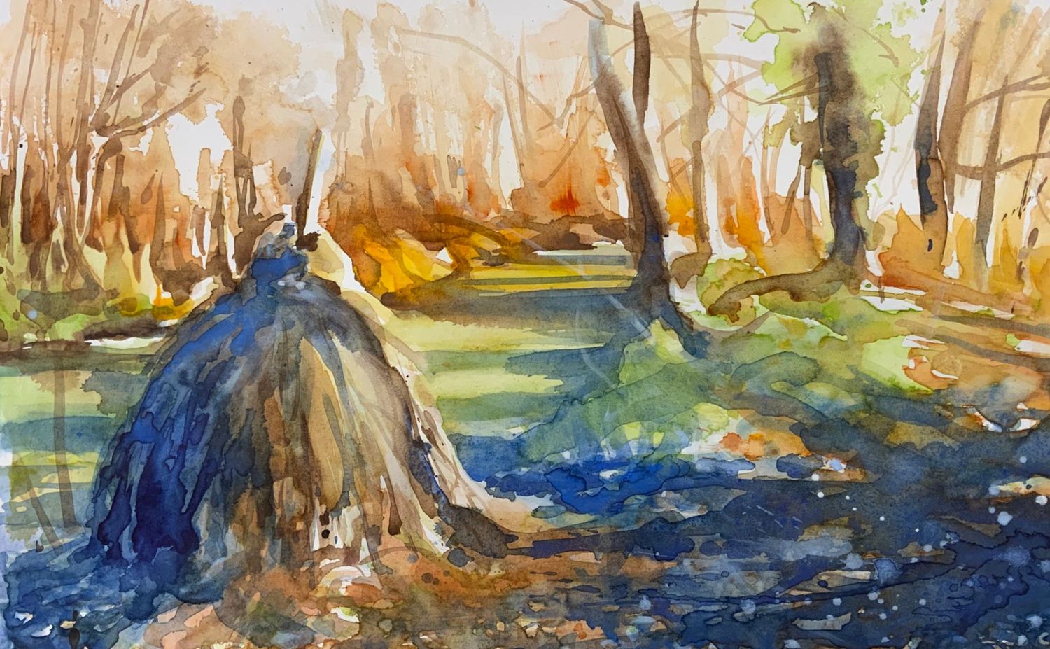 Haystack in the Spreewald, Germany