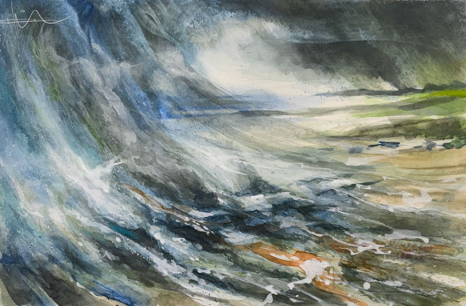 Gale at Saligo Bay