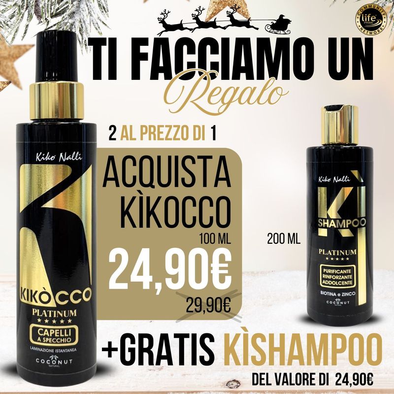 PROMO NATALE Kìkocco + Kìshampoo