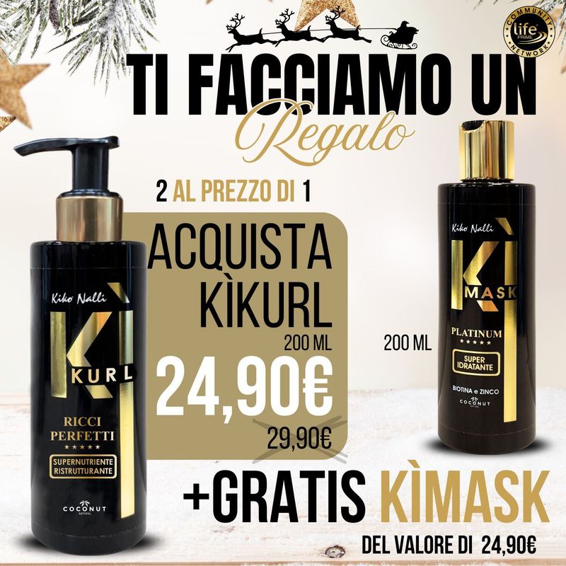PROMO NATALE Kìkurl + Kìmask