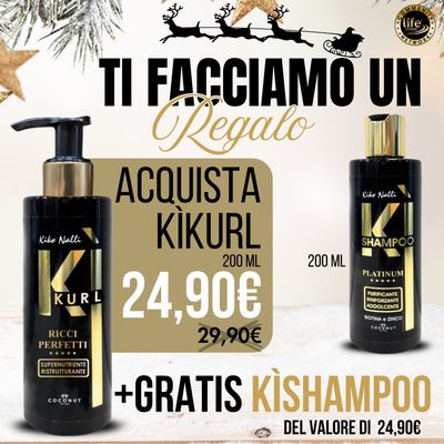 PROMO NATALE Kìkurl + Kìshampoo