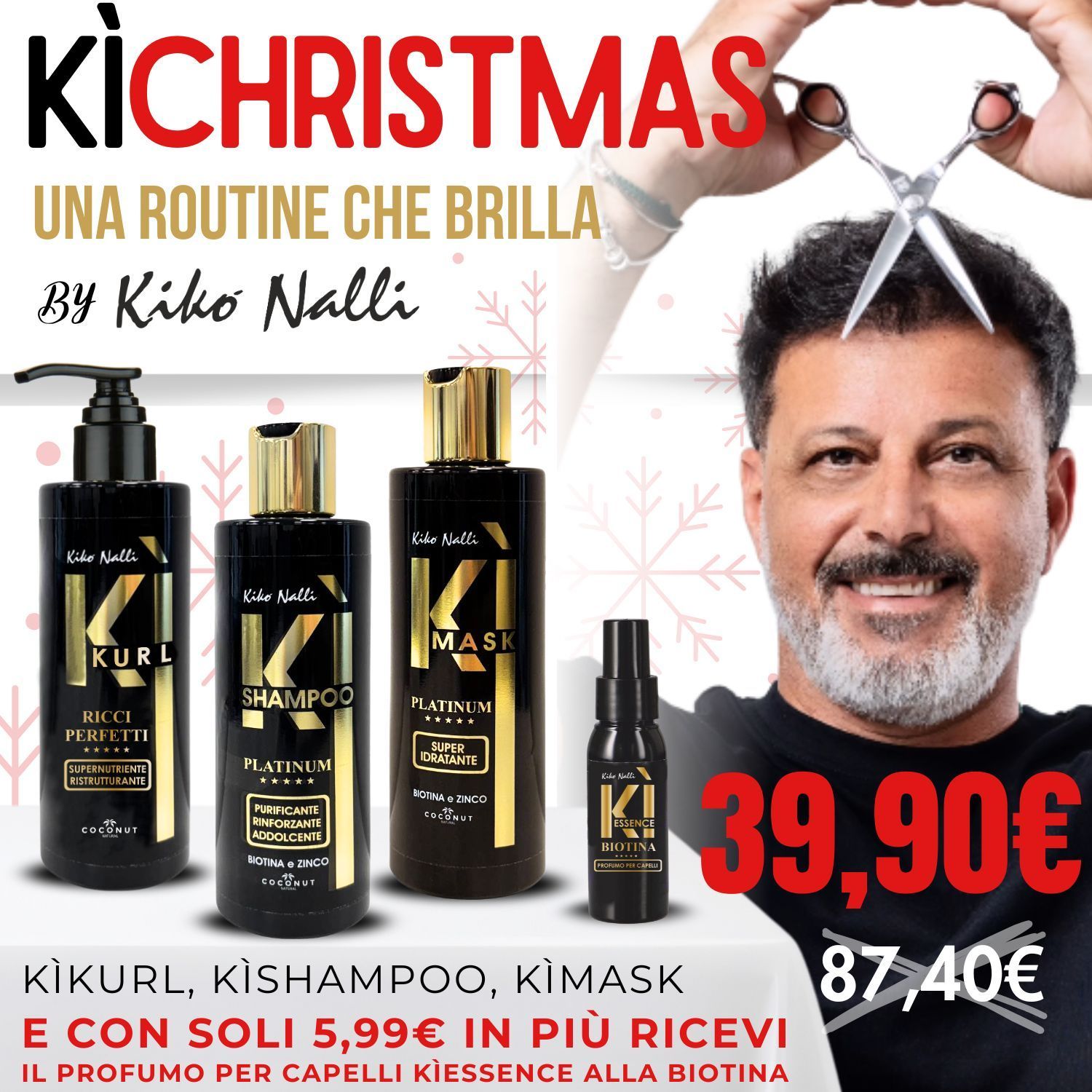 KìChristmas Kìkurl + Kìmask + Kìshampoo KìChristmas Kìkurl + Kìmask + Kìshampoo