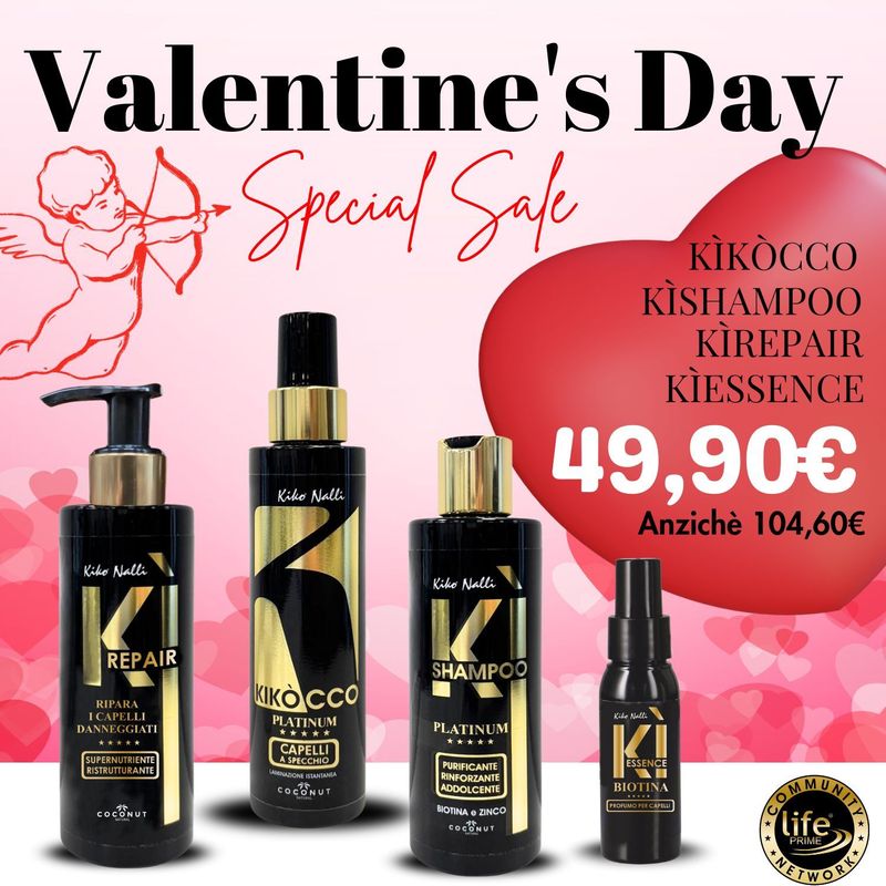 KIT ON BOARD: KIKOCCO INSTANT LAMINATION 100 ML + KI-SHAMPOO + KI-REPAIR + KI-ESSENCE