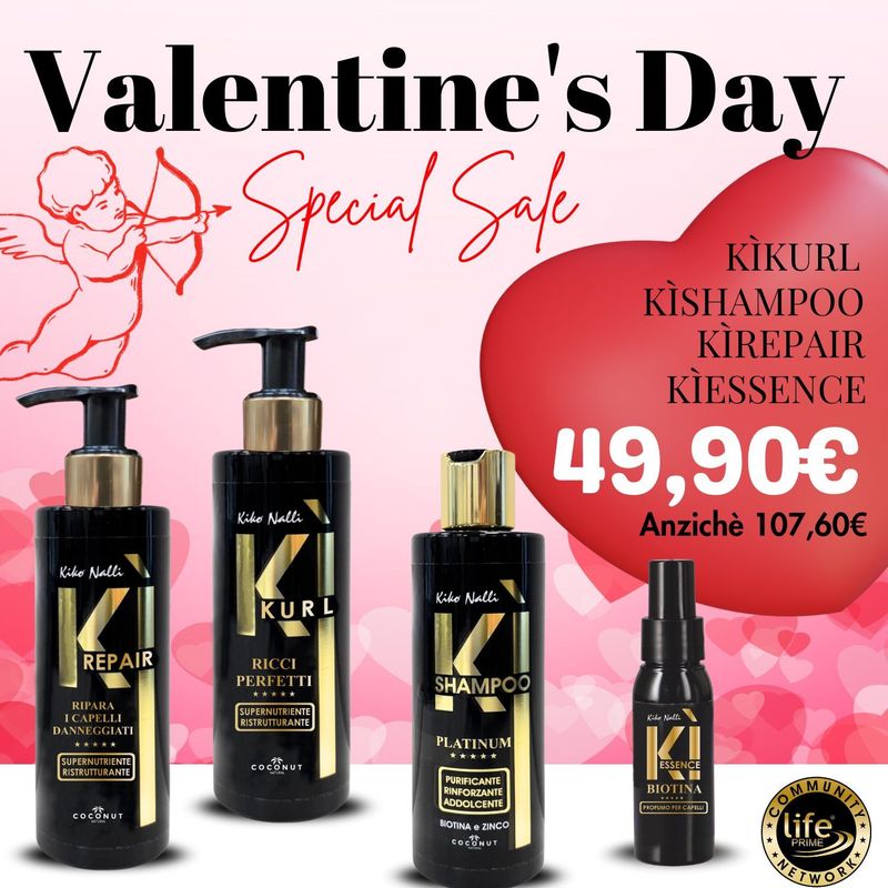 KIT ON BOARD: KI-KURL + KI-REPAIR + KI-SHAMPOO + KI-ESSENCE
