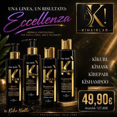 KI-KURL + KI-SHAMPOO + KI-MASK + KI-REPAIR KI-KURL + KI-SHAMPOO + KI-MASK + KI-REPAIR