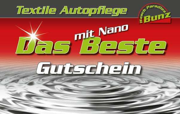 Gutschein Aufladung