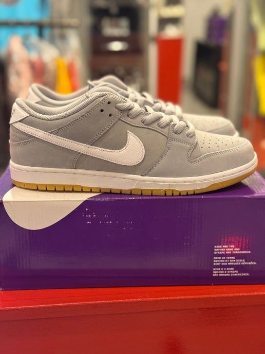 Nike SB Dunk Low Pro ISO Orange Label Wolf Grey Gum