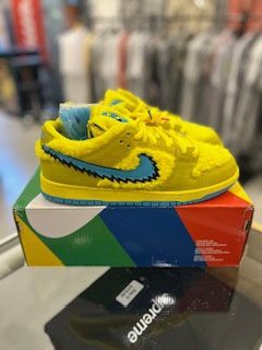 Nike SB Dunk Low Grateful Dead Bears Opti Yellow