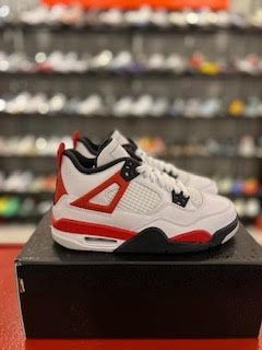 Jordan 4 Retro Red Cement (GS)