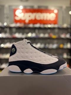 Jordan 13 Retro Obsidian Powder Blue White