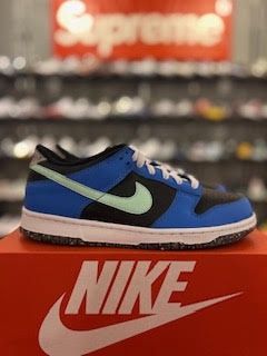 Nike Dunk Low Crater Blue Black (GS)