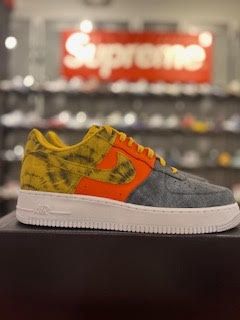 Nike Air Force 1 Low Tie Dye Dark Sulphur