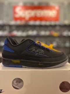 Jordan 2 Retro Low SP Off-White Black Blue