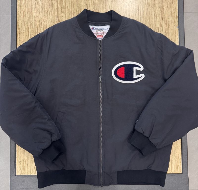 Supreme Champion Color Blocked Jacket Black