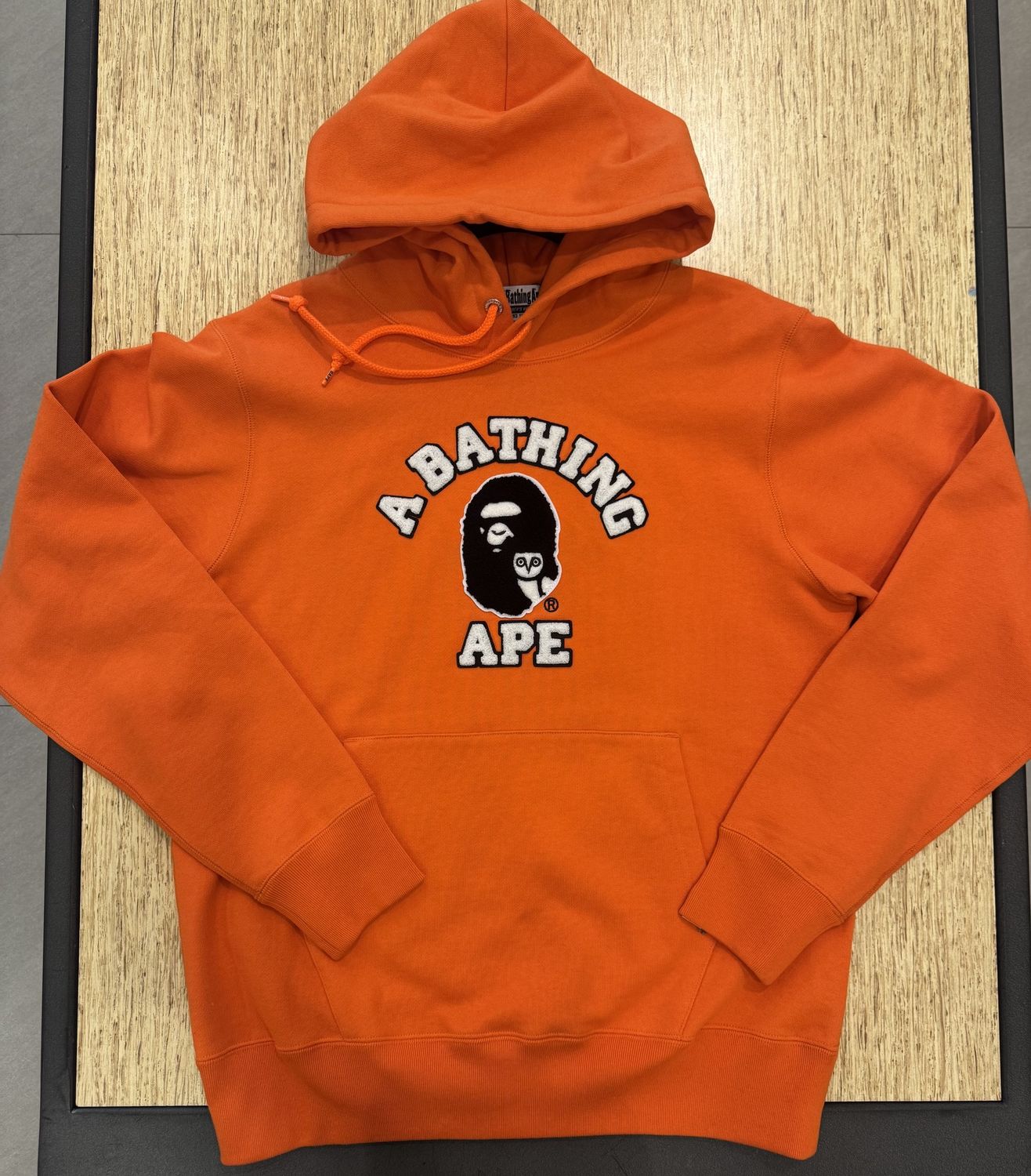 BAPE x OVO Pullover Hoodie Orange