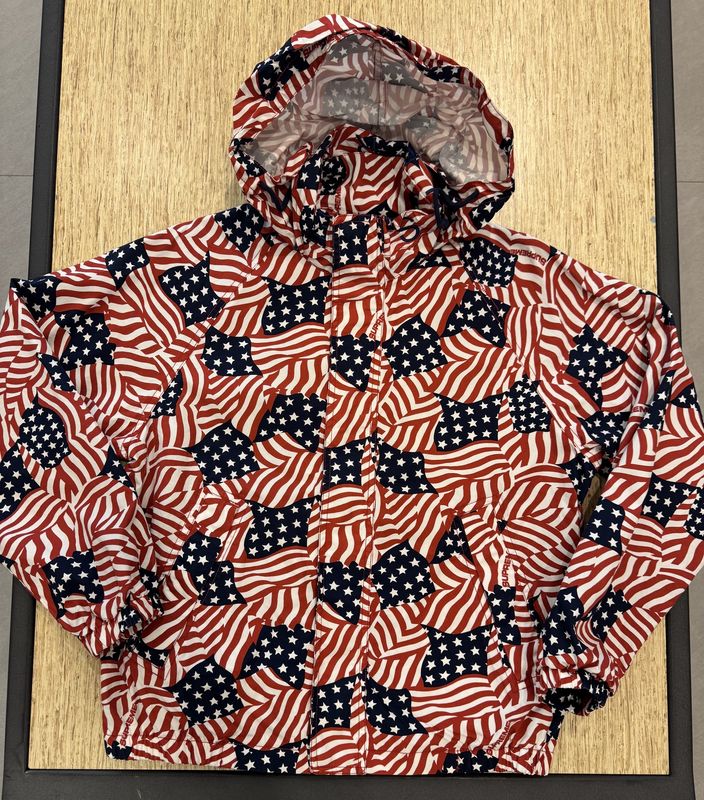 Supreme Raglan Court Jacket Flags