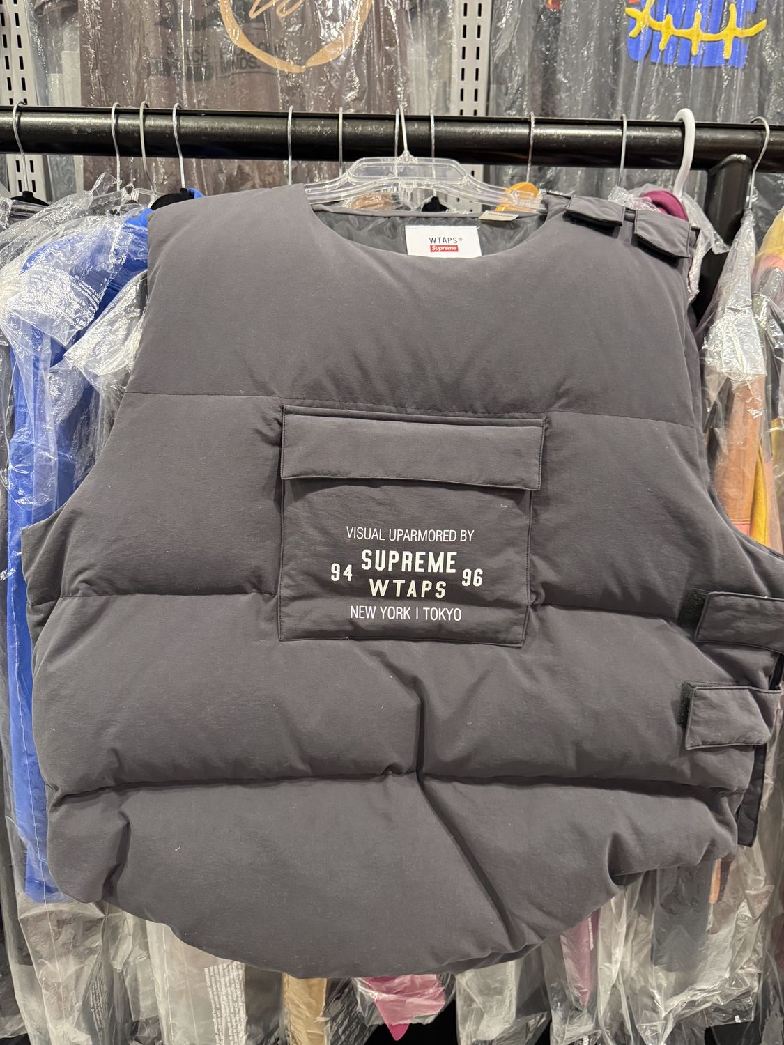 Supreme WTAPS Tactical Down Vest Black