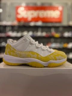 Jordan 11 Retro Low Yellow Snakeskin (Women&#39;s)