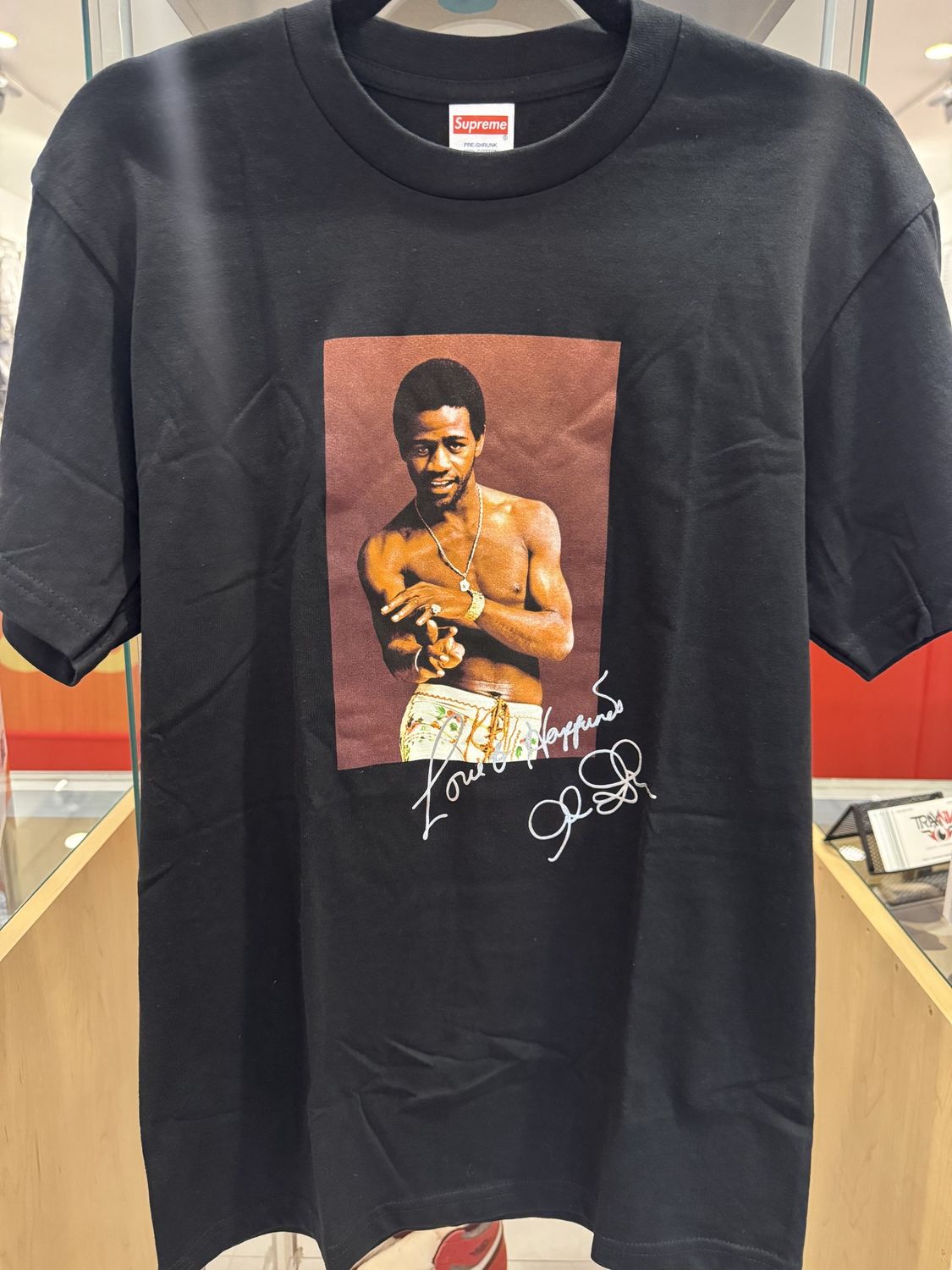 Supreme Al green tee black