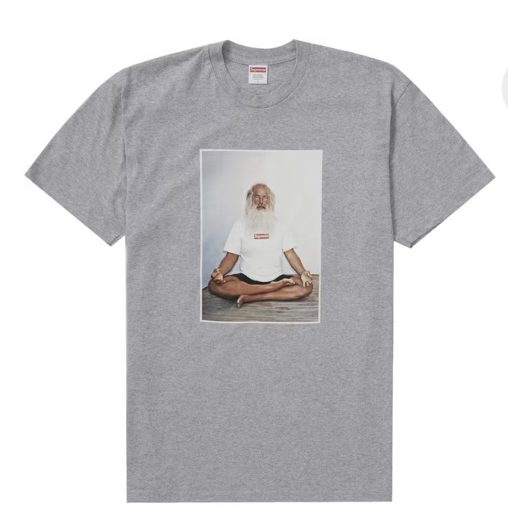Supreme rick Rubin tee grey