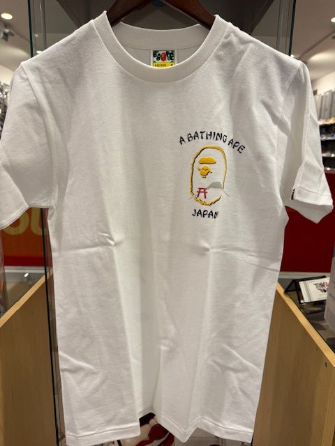 Bape Japan souvenir tee ss21 white