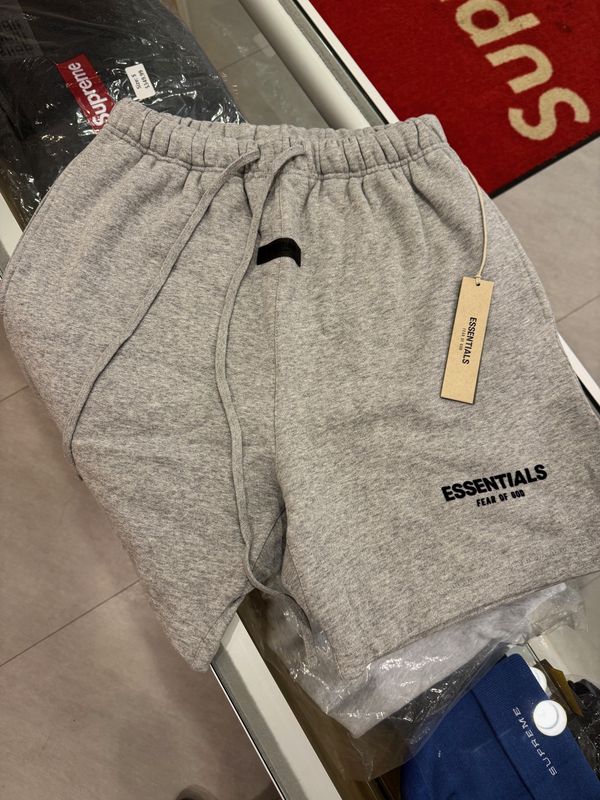 Essentials sweatshorts dark oatmeal