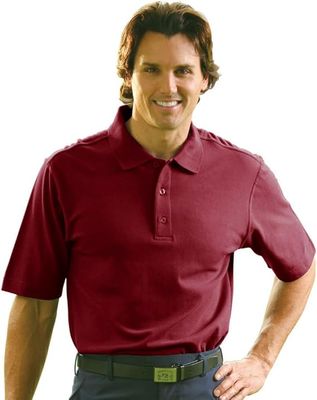 #1201 MEN'S SS POLO MAR XL