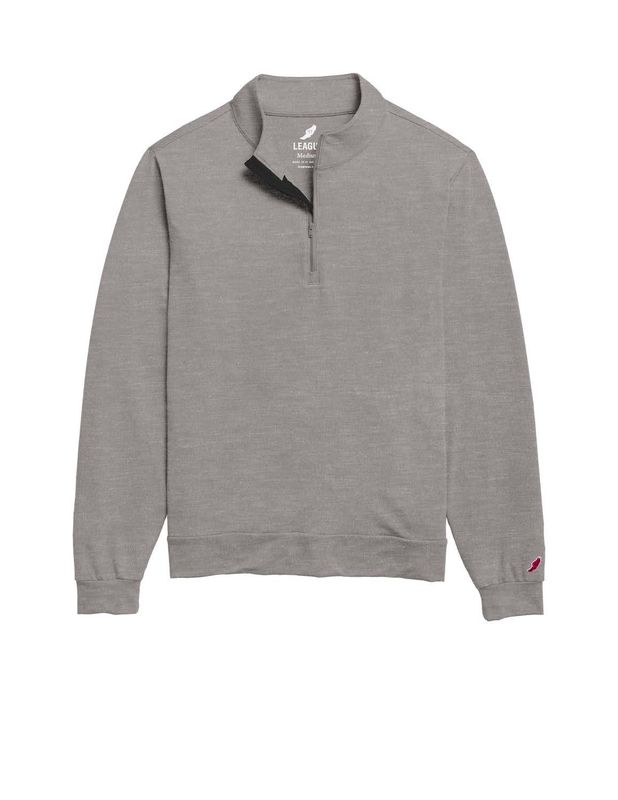ADM150 1/4 ZIP GREY M