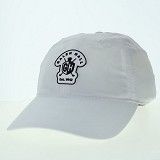 CFA HAT W/GH PVC PATCH WHITE