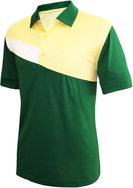 #1193-010 MEN&#39;S SS POLO VDG/BUT L