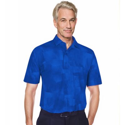 #3524 MEN'S SS POLO RBE L