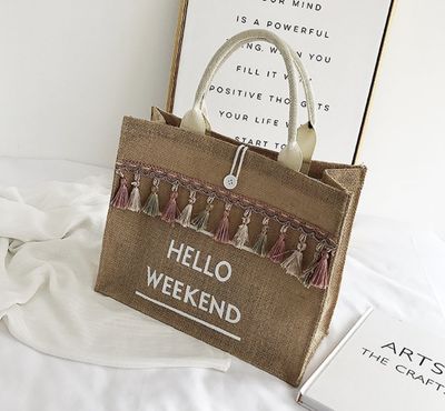 HELLO WEEKEND TOTE