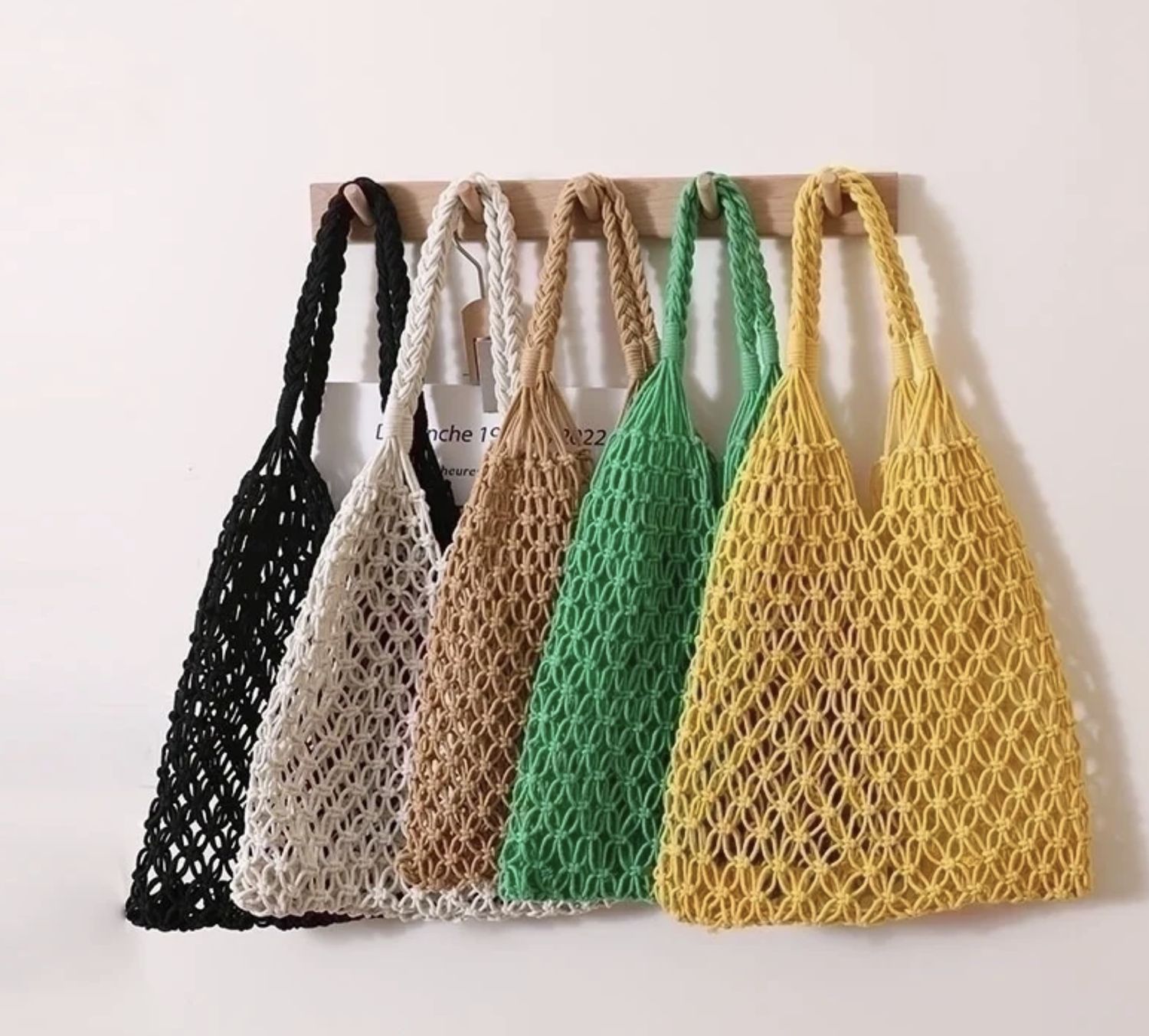 MACRAME SHOULDER TOTE