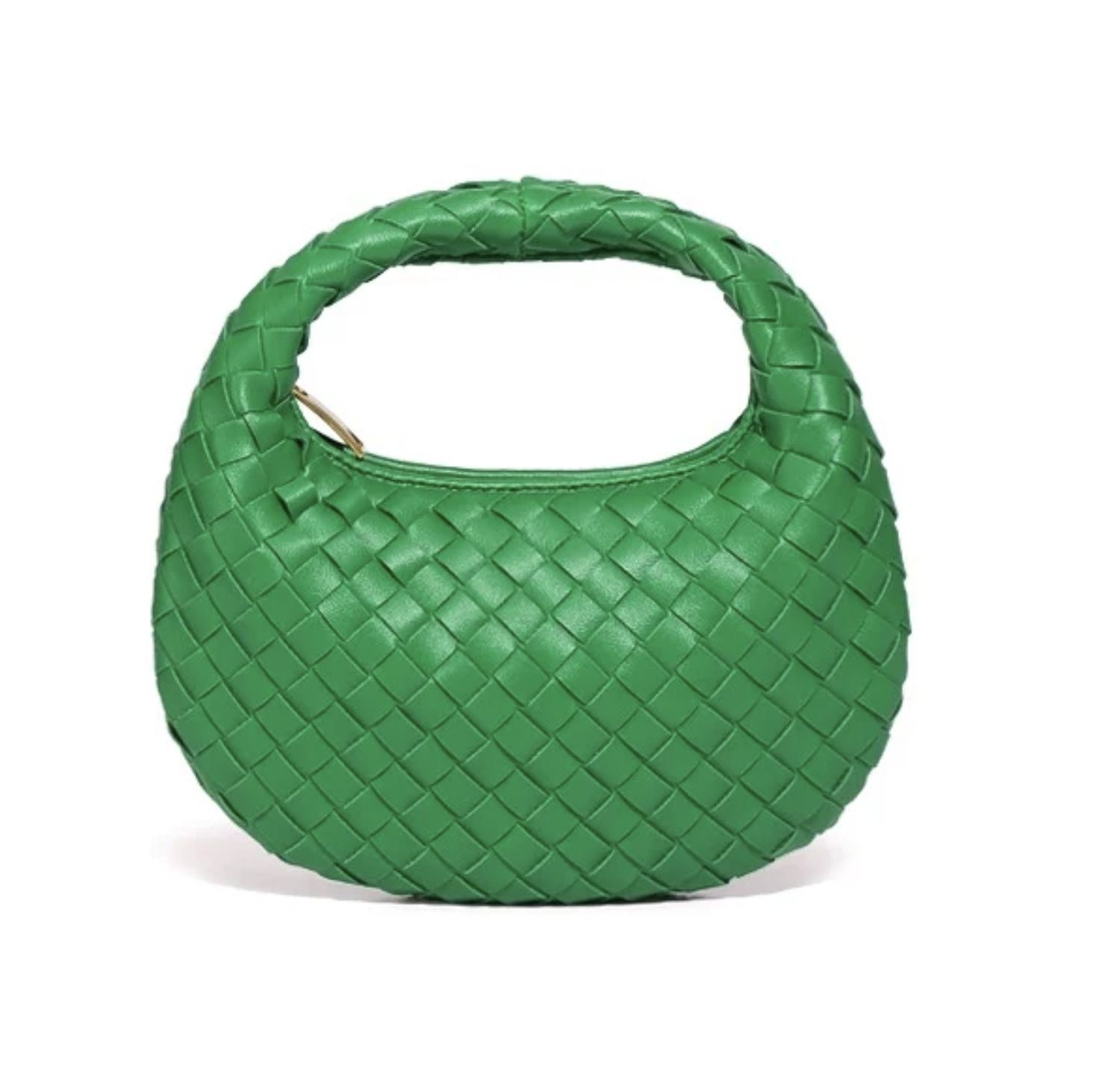 MINI BASKET CLUTCH, Color: GREEN, Size: OS