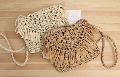 Weaved Envelope Crossbody