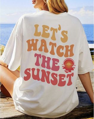 SUNSET OVERSIZED TEE
