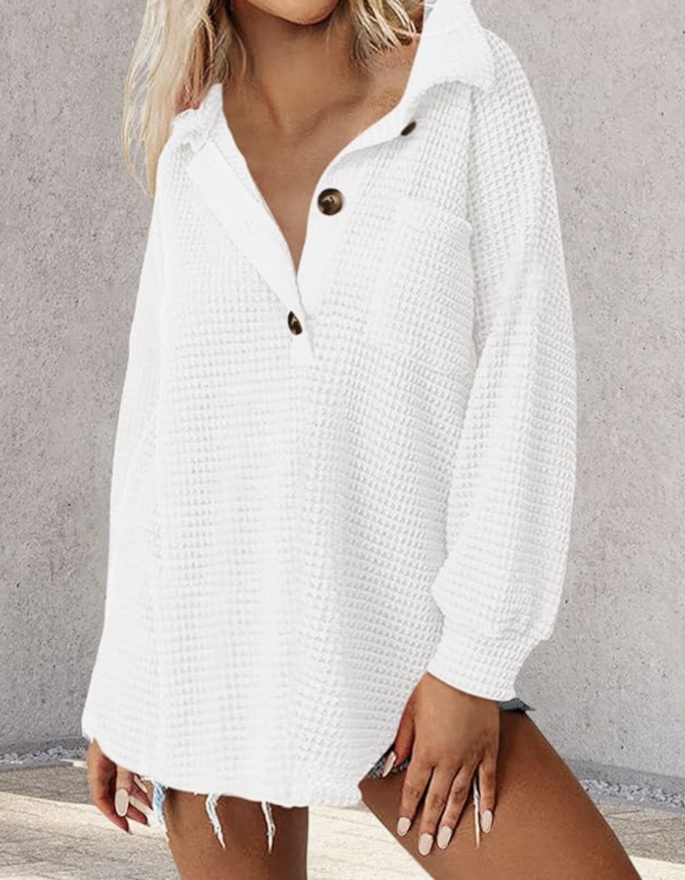 SUMMERNIGHTS PULLOVER, Color: WHITE, Size: SM