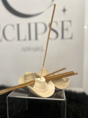 COWGIRL INCENSE HOLDER
