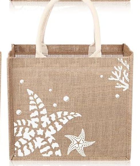 BEACH TOTE, Color: STARFISH