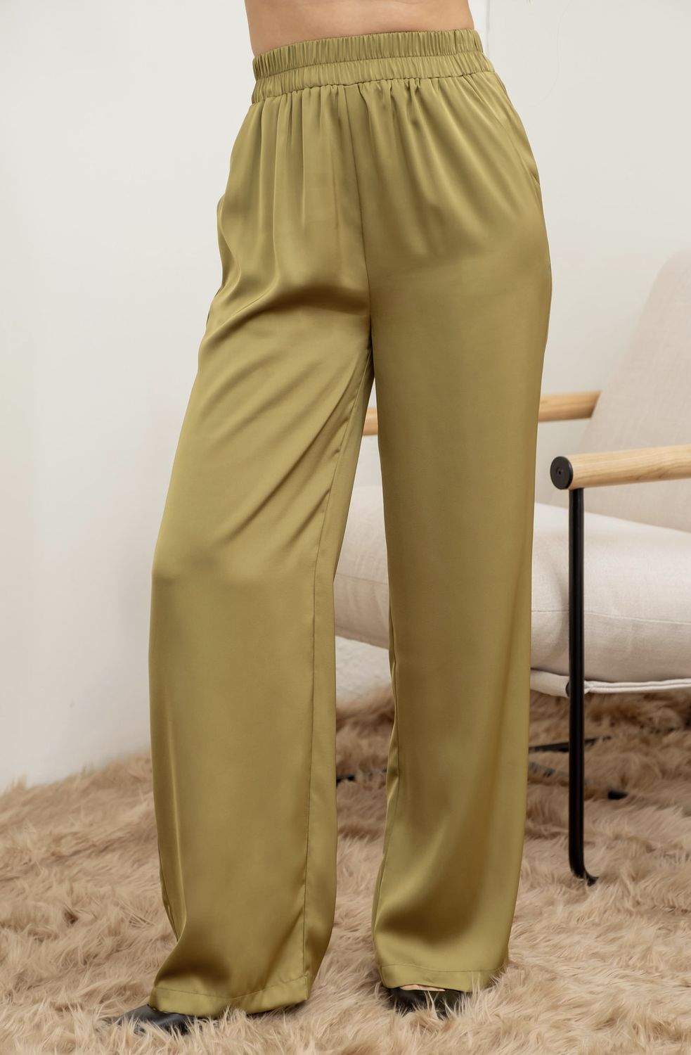 G SATIN PANT SET