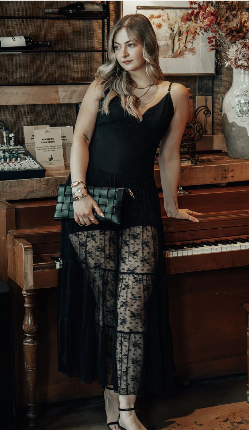 SALEM LACE  DRESS