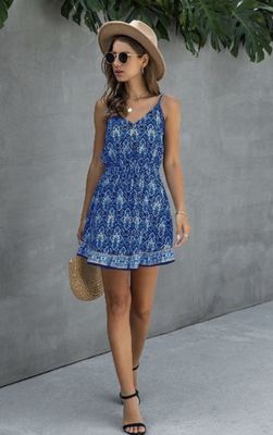 SAPPHIRE CAMI DRESS
