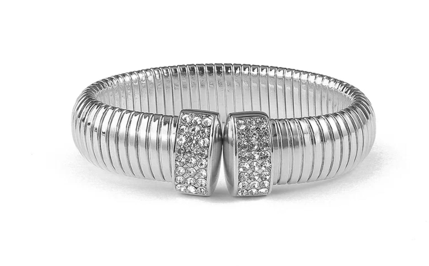 AURORA CUFF, Color: WHITE GOLD
